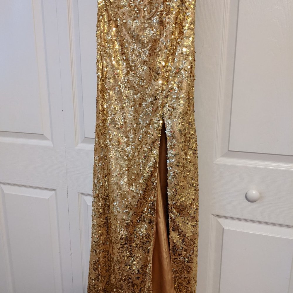 Sequin, Prom, Homecoming, Pagent, Awards Dress - Picture 4 of 7